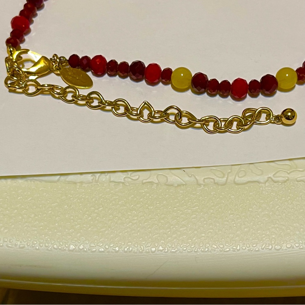 Chico’s Statement Necklace With Dangles - image 6